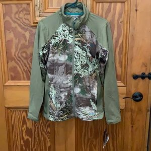 Nwt Cabelas Outfither Max Camo Zip Up 